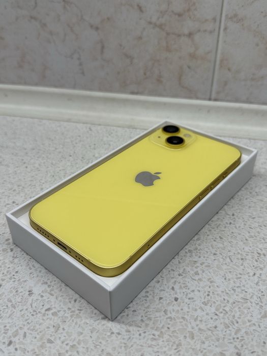 Iphone 14 Жълт - отличен