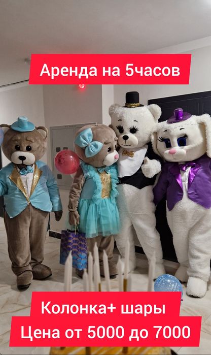 Панда мишка Тедди . Костюмы напрокат!