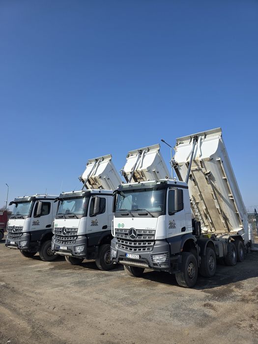 Mercedes Arocs 4142 basculanta 8x4 / bena Smithz