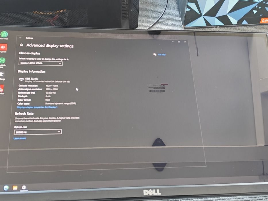 Monitor Dell funcțional