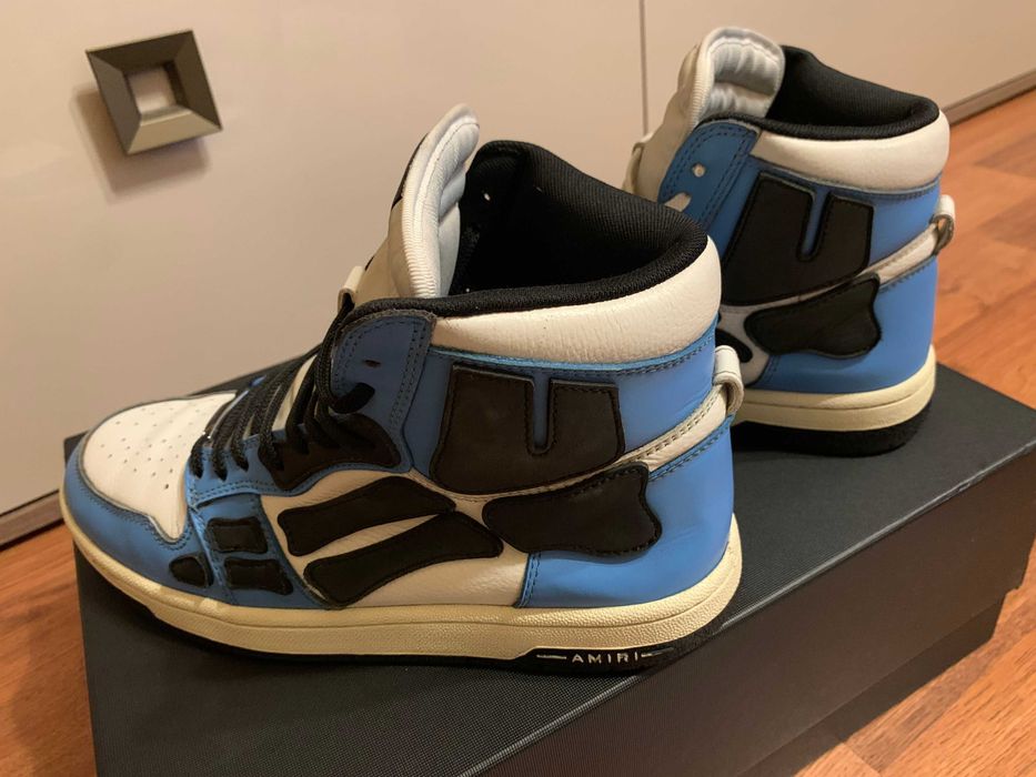 Sneakers AMIRI SKELETRON Top Hi Leather_Marime 42_piele_ORIGINALI