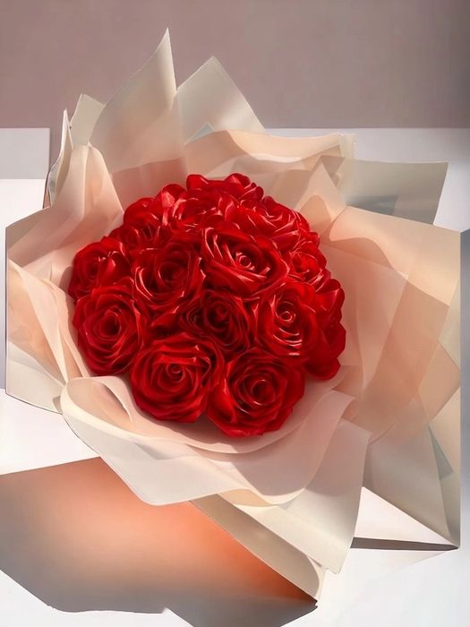 Букеты из ленты