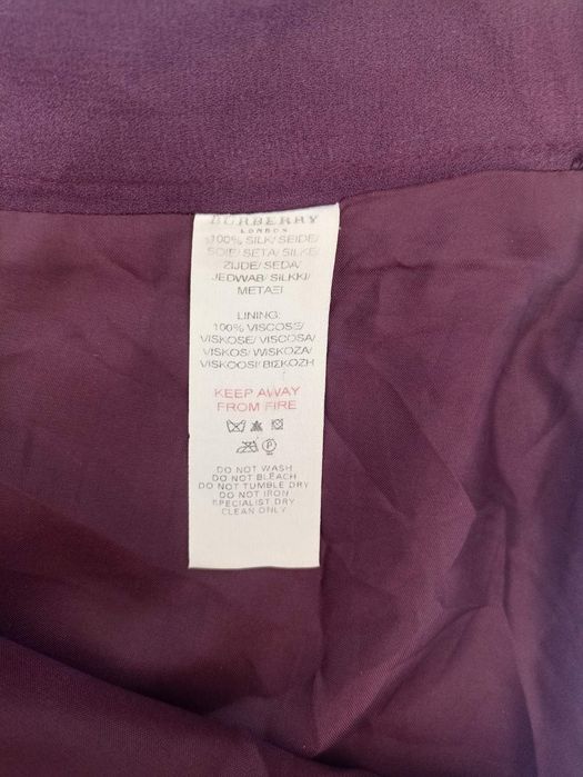 Дамска пола Burberry коприна