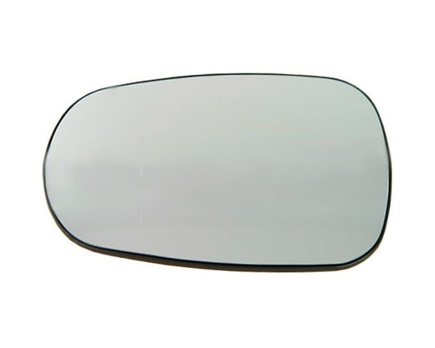 Geam oglinda Dacia Logan (Sd), 07.2004-2007, Nissan Micra (K12), 01.2003-2010, Renault Clio 2 (B0/1/2), 09.1998-06.2001, partea Stanga , Dreapta, culoare sticla crom, sticla asferica, cu incalzire, 7701040