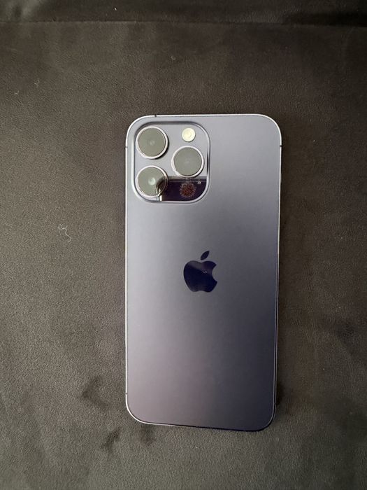 iPhone 14 proMax deep purple 128 gb