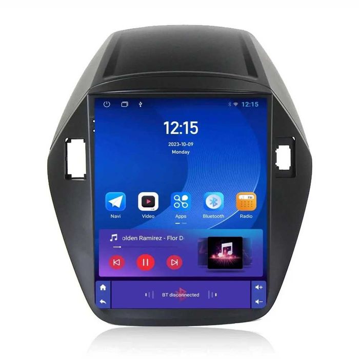 Navigatie Dedicata Tesla Hyundai IX35 (2009-2015), BT, Wi-Fi, Carplay