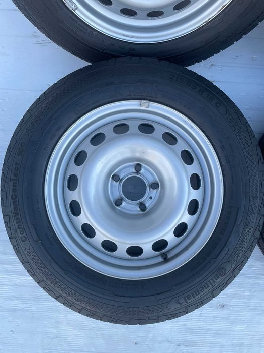 Set jante cu anvelope vara ca noi 215 65 r16c Boxer Jumper Ducato