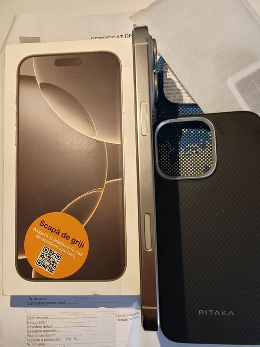 iphone 16 pro max in garanție,factura