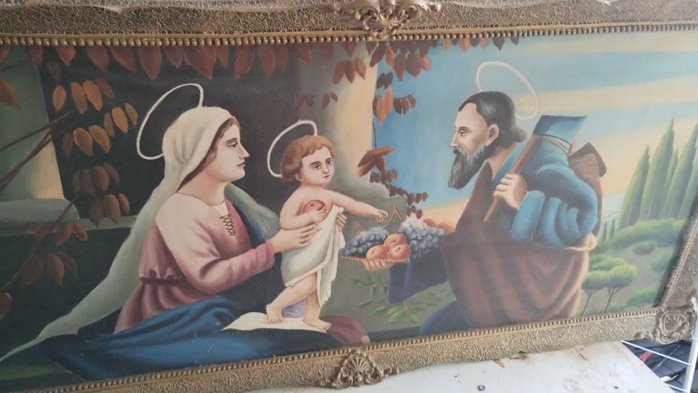 Icoane vechi pictate