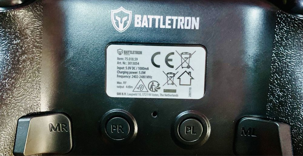batletron controller wireless noi