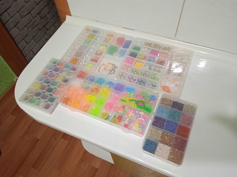 Наборы для творчества из бисера б/у