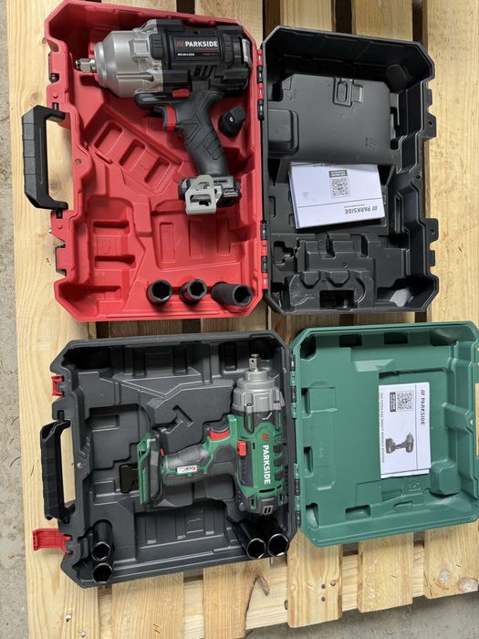 Гайковерти Parkside C4 1890nm и 400nm