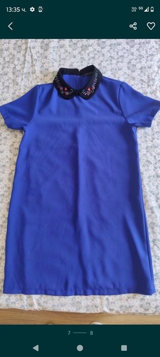 Сини рокли,Златна рокля  L,жълта S