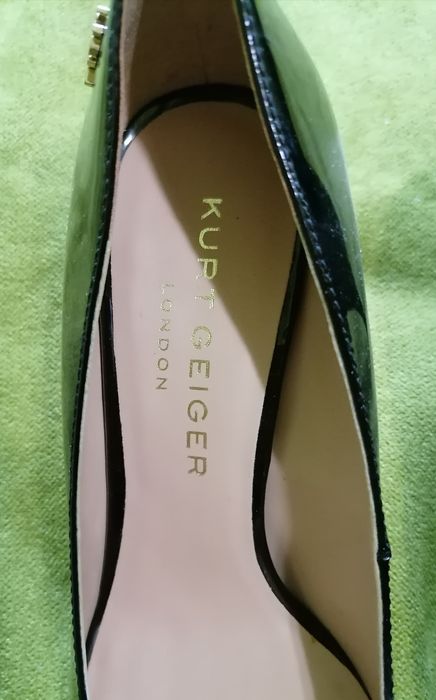 Елегантни  дамски обувки Kurt Geiger 36 номер с ток 6 сантиметра