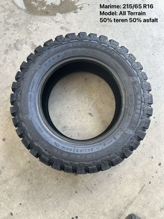 OFERTA! ANVELOPE 215 65 16 all terrain Dot2026 garantie 3 ani 4x4