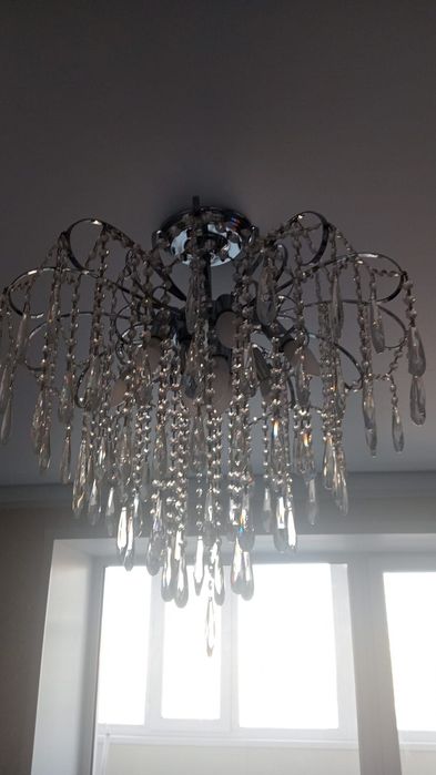 Люстра горный хрусталь