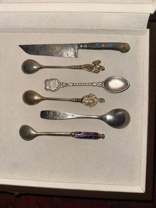 Ложки и нож из СССР