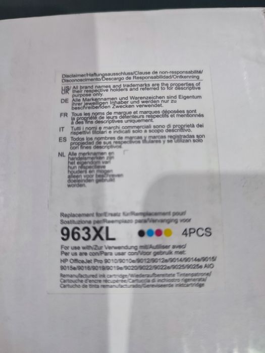Cartușele HP 963XL