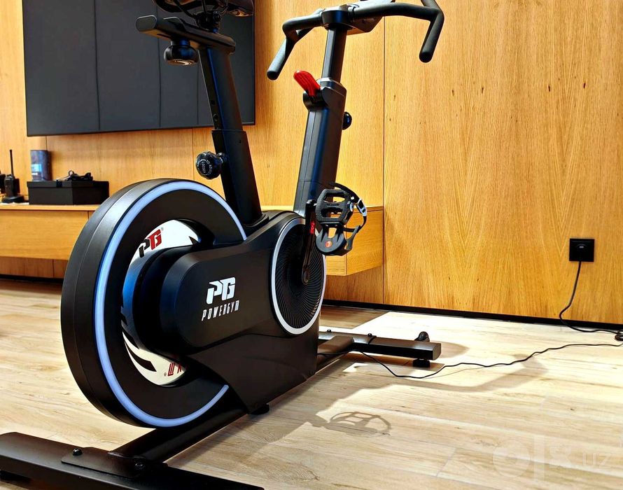 Велотрренажер PowerGym SP-40 / спин-байк, маховик 12 кг, до 150 кг
