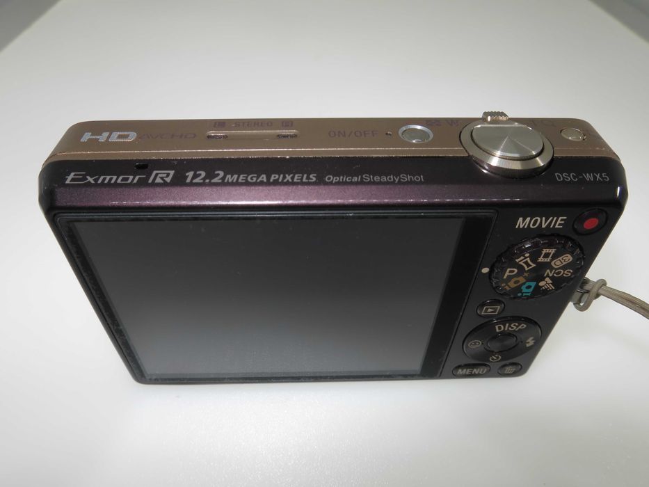 Sony Cyber-shot DSC-WX5 златен компактен фотоапарат цифрова камера НОВ