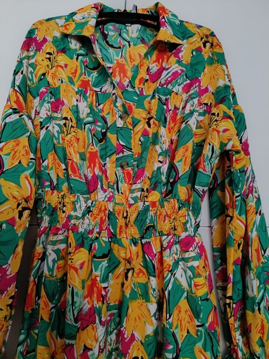 Флорална рокля,размер С