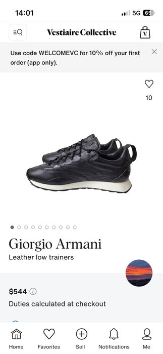 Georgio Armani маратонки