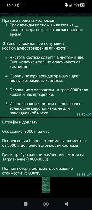 Ростовые костюмы