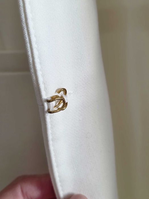 Sacou alb elegant ZARA