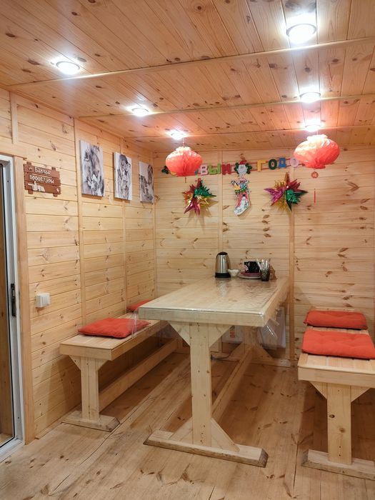 Новенькая Баня на дровах !!!