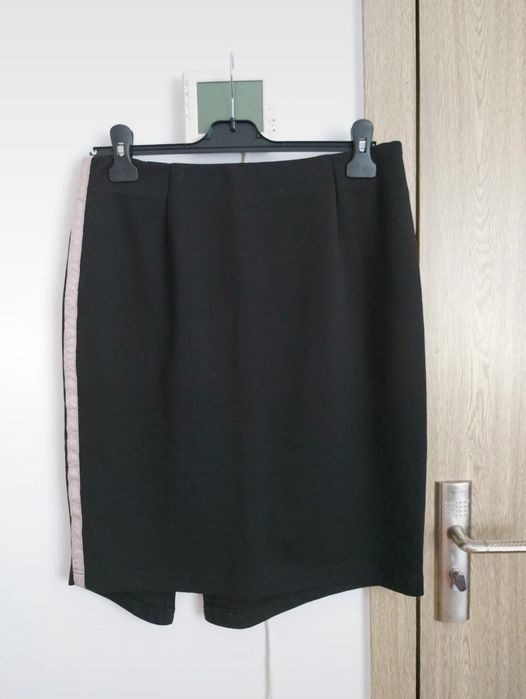 Fusta cu talie inalta Bon'A Parte, culoare negru (M)