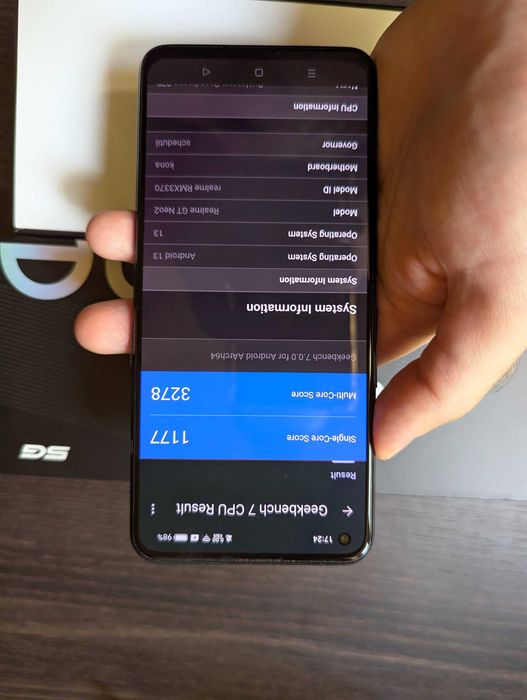 Realme GT Neo2 5G, 128GB/8GB, Full box, Liber de retea