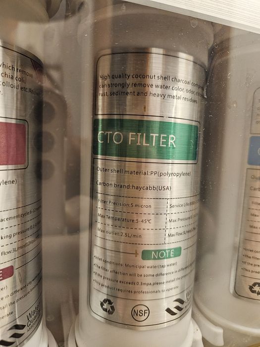 Statie de filtrare in 5 etape la 0.001 microni cu osmoza