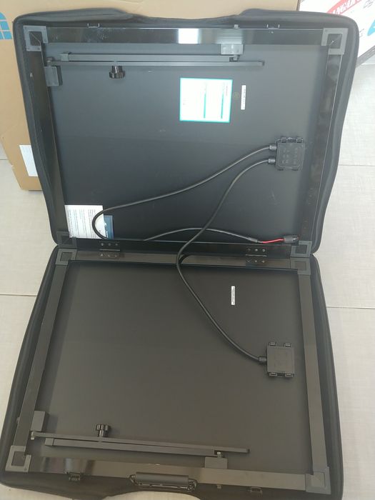 Сгъваем соларен куфар панел 100W Renogy + заряден контролер