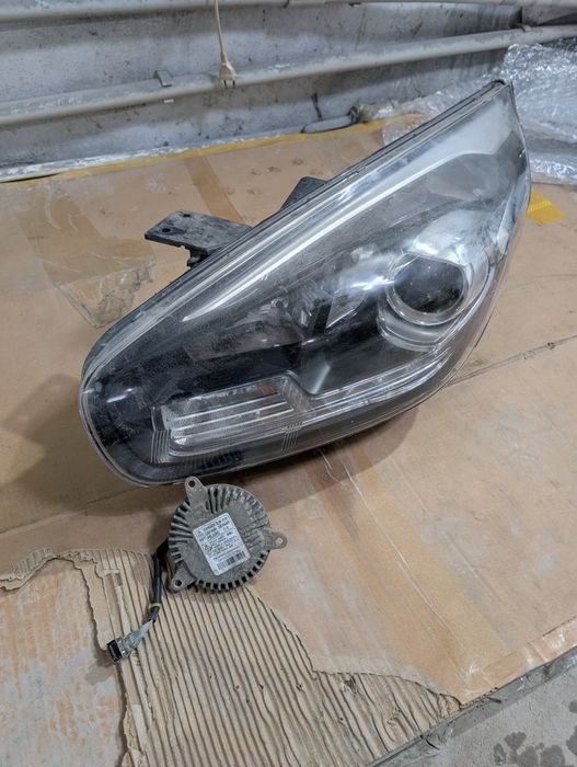 Фара левая Киа Каренс