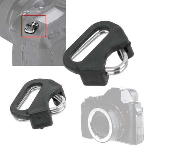 Триъгълни халки за ремък на фотоапарат / Canon , Nikon , Sony /