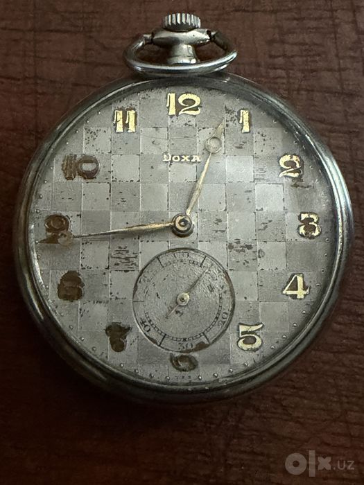 Редкие карманные часы DOXA (Арт-деко)