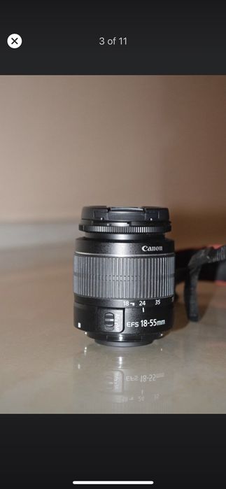 Canon EOS 1100D EFS 18-55