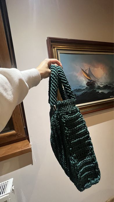 Ръчно плетена чанта