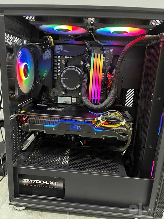 Игровой компьютер Ryzen 5600X Ram 32Gb RX 500 XT