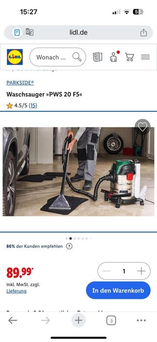 Aspirator Parkside injectie extractie sigilat garantie pret fix