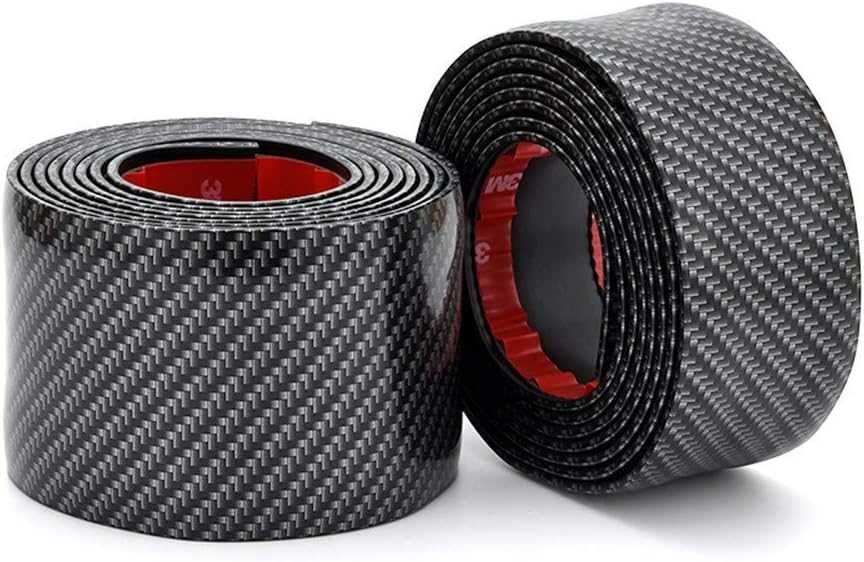 Декоративна Карбонова лайсна за прагове  - 5 см на 2.50 метра.