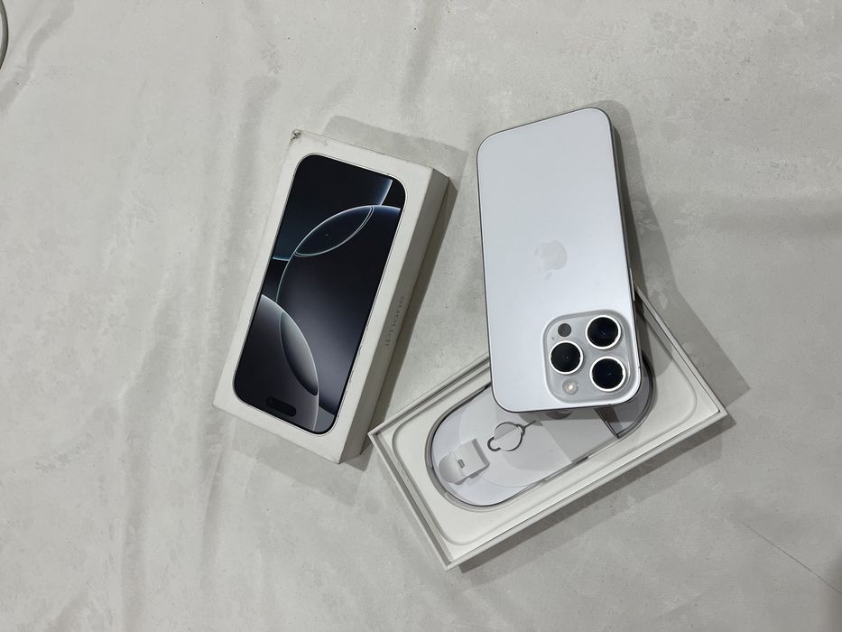 Iphone 16 pro, кепілдікпен