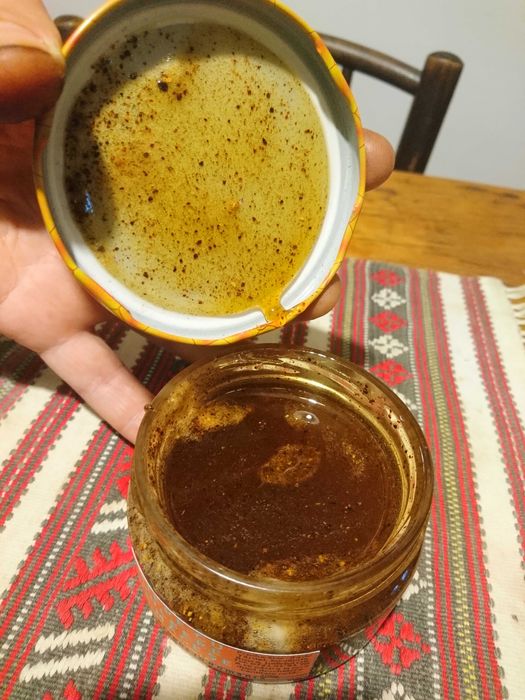 Miere cu pulbere de macese uscate - 100% NATURALA