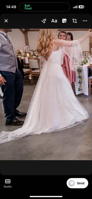 Rochie de mireasă mărimea xs - s