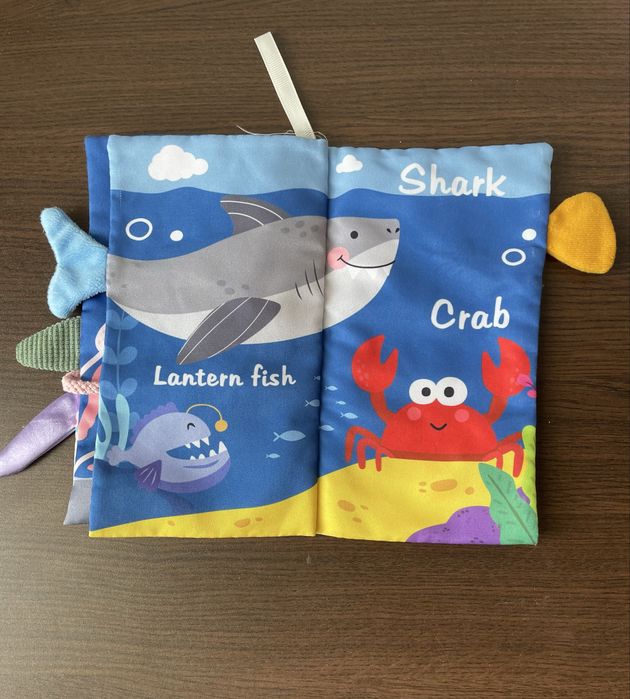 Бебешки сензорни меки книжки