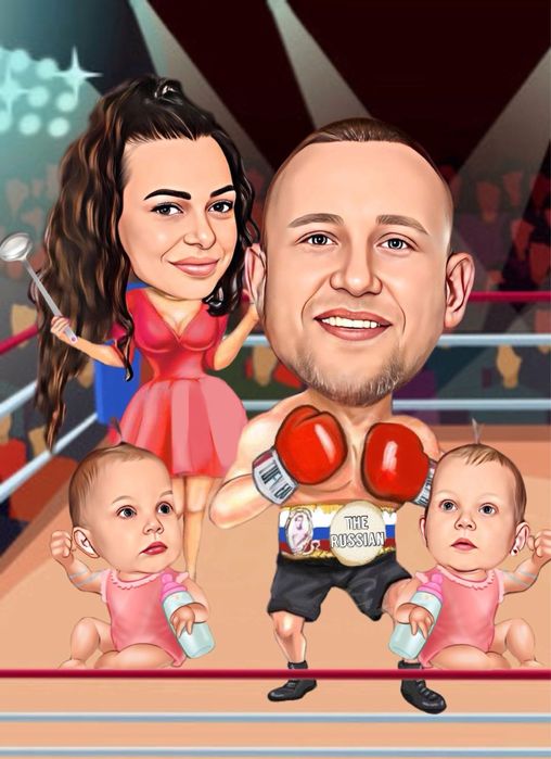 Карикатура по поръчка