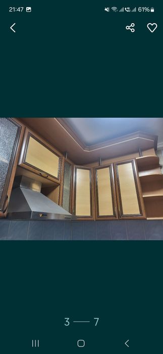 Продается кухонный гарнитур в нормальный состоянии.