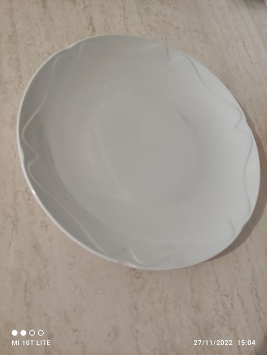 Поднос за ТОРТА / Порцелан - в НАЛИЧНОСТ