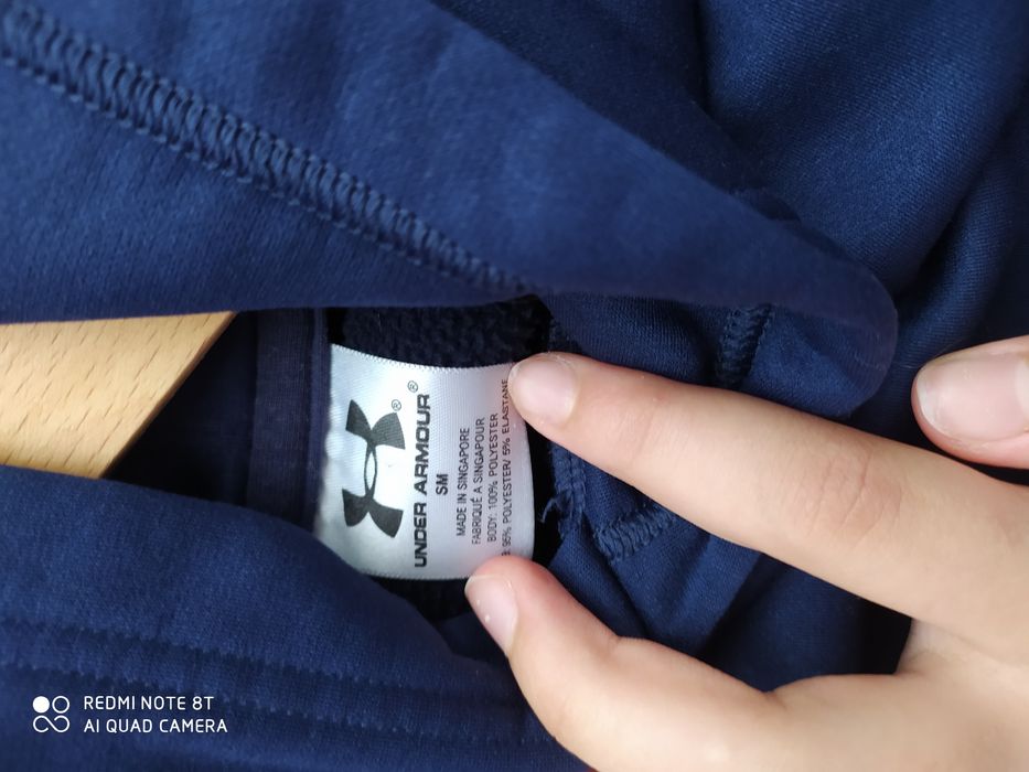 Дамски суичър тъмно син