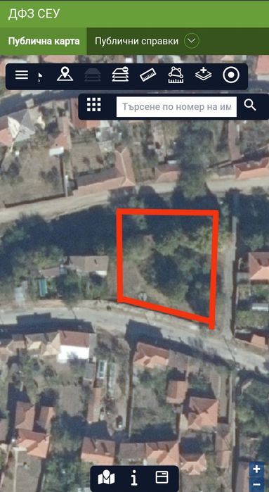 Продава се Парцел в с. Турия, Област Стара Загора - 1227 кв.м за 36 €/кв.м - Снимка #1